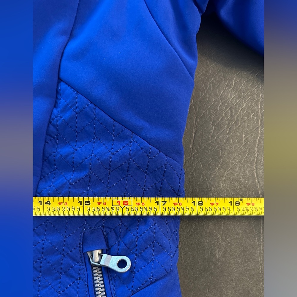 [NILS] Royal Blue Waterproof Ski Jacket - Picture 8 of 15